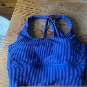 Lululemon ribbed luxtreme longline energy bra
